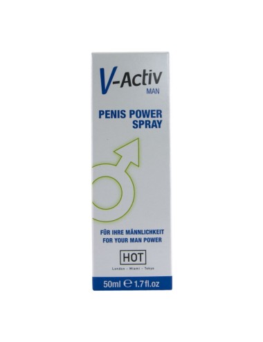HOT - V-AKTIV PENIS-POWER-SPRAY FÜR MÄNNER 50 ML