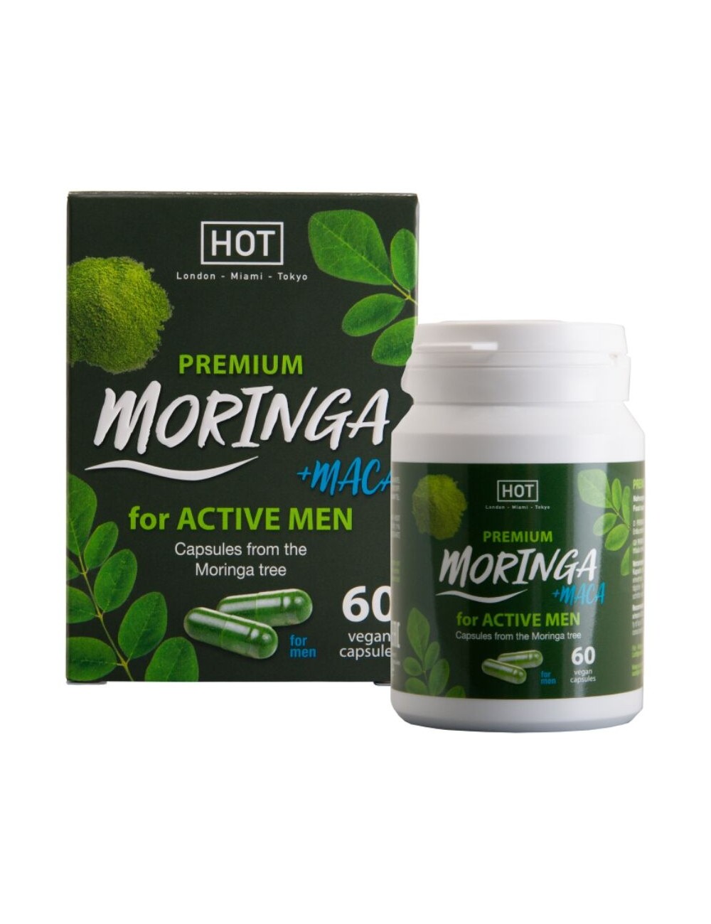 HOT - MORINGA MEN CAPS MAN 60 EINHEITEN