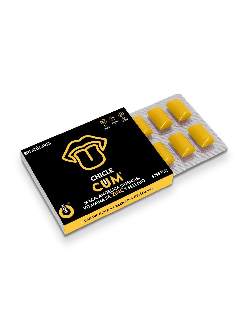 WUG SEX SENSE – SPERMA-INTENSIVIERER & BANANEN-SPERMA-GESCHMACKSVERSTÄRKER 1 X 8 EINHEITEN