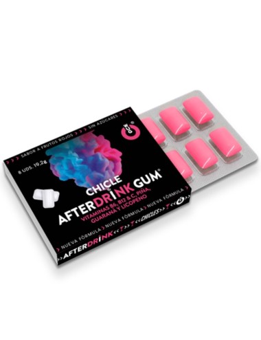 WUG GUM - AFTER DRINK KATER NACH DEM TRINKEN 1 X 8 STÜCK