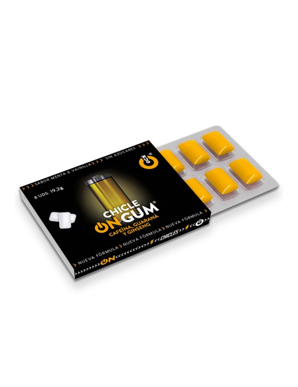 WUG GUM - ON AUF KOFFEIN-