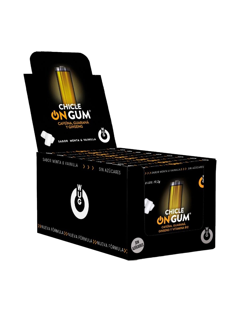 WUG GUM - ON AUF KOFFEIN-