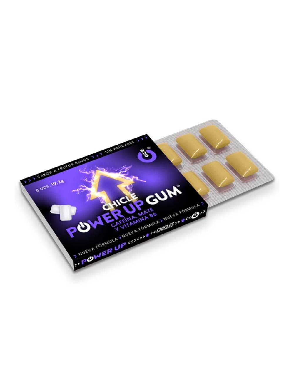 WUG POWER UP - ENERGIE-BOOST & FOKUSVERBESSERER 1 x 8 EINHEITEN