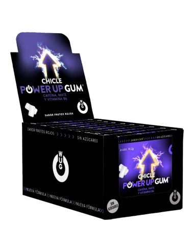 WUG POWER UP - ENERGIE-BOOST & FOKUSVERBESSERER | DISPLAY 12 X 8 EINHEITEN