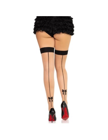 LEG AVENUE - 1963 SPANDEX-STRÜMPFE MIT NÄHTEN IM HINTERTEIL