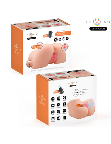 INTENSE DEEP TOUCH – GINGER VAGINALMASTURBATOR MIT SAUG-