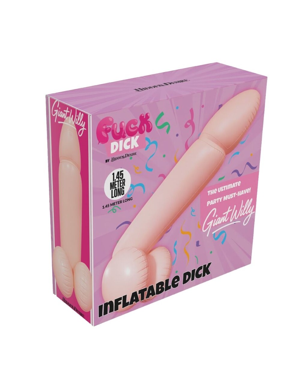 HIDDEN DESIRE - RIESIGER AUFBLASBARER PENIS