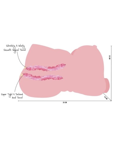 HIDDEN DESIRE - BIG FAT BANGING BABE TORSO MASTURBATOR WEIBLICH 10 KG