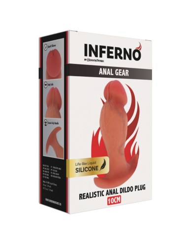 HIDDEN DESIRE - INFERNO REALISTISCHER ANALSPLUG 10 CM