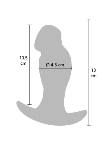 HIDDEN DESIRE - INFERNO REALISTISCHER ANALSPLUG 13 CM