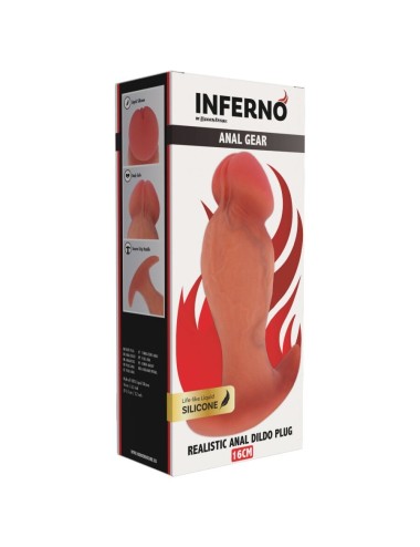 HIDDEN DESIRE - INFERNO REALISTISCHER ANALSPLUG 16 CM