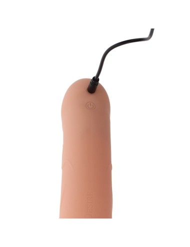 HIDDEN DESIRE - INFERNO VIBRIERENDER PENIS-SLEEVE ZUM AUFSCHNALLEN 18 CM