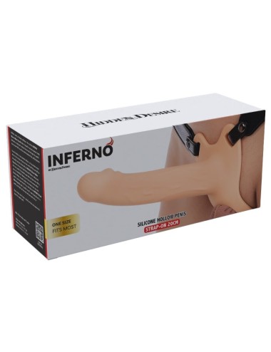 HIDDEN DESIRE - INFERNO PENISSLEEVE STRAP-ON 20 CM