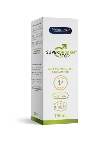 MEDICA GROUP - SUPER ORGASM STOP INTIMGEL FÜR MÄNNER 150 ML
