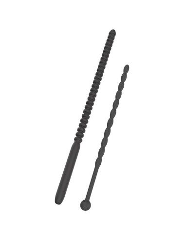 HIDDEN DESIRE - EXTREME ADVANCED HARNRÖHRENDILATATOREN MIT RILLEN 2 STÜCK