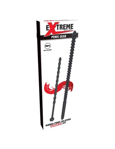 HIDDEN DESIRE - EXTREME ADVANCED HARNRÖHRENDILATATOREN MIT RILLEN 2 STÜCK