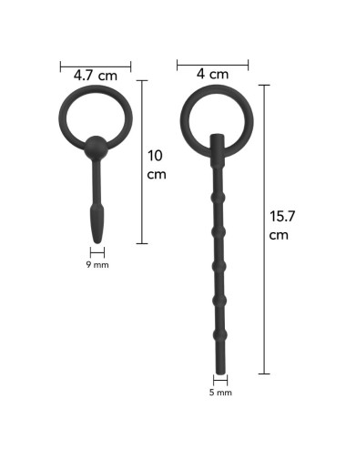 HIDDEN DESIRE - EXTREME ADVANCED SET HARNRÖHRENPLUGS 2 STÜCK