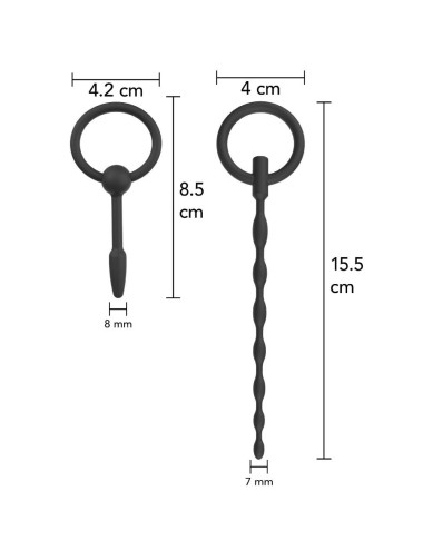 HIDDEN DESIRE - EXTREME STARTER SET HARNRÖHRENPLUGS 2 STÜCK