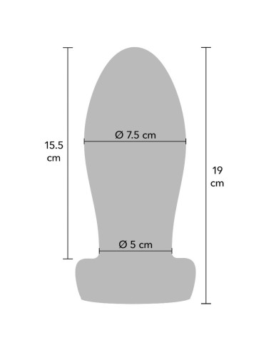 HIDDEN DESIRE - EXTREME HEAVY STRETCHER ANALPLUG XL