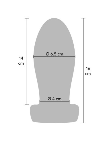 HIDDEN DESIRE - EXTREME HEAVY ANAL STRETCHER ANALPLUG L