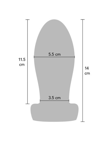 HIDDEN DESIRE - EXTREME HEAVY ANAL STRETCHER ANALPLUG M