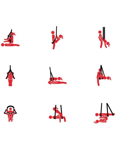 HIDDEN DESIRE - EXTREME LOVERS SEXSCHAUKEL MIT GESTELL