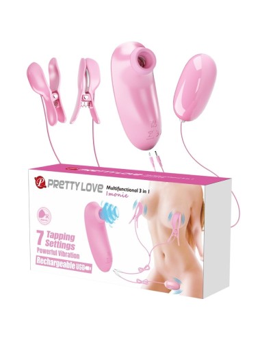 PRETTY LOVE - IMONIE 3-IN-1 MULTIFUNKTIONALES SET MIT SAUGNAPF