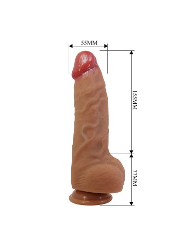 PRETTY LOVE - NAJM REALISTISCHER DILDO MIT SAUGNAPF 23,2 CM -Ø- 5,5 CM