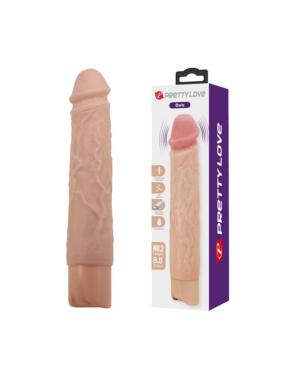 PRETTY LOVE - OSRIC FLEXIBLER REALISTISCHER VIBRATOR