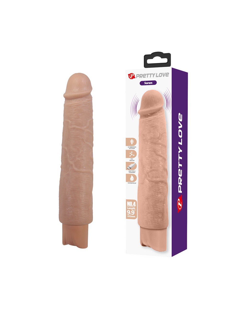 PRETTY LOVE - SOREN FLEXIBLER REALISTISCHER VIBRATOR