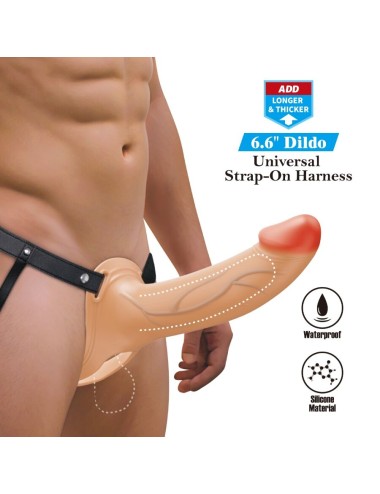 PRETTY LOVE - LANDON VIBRATIONS-STRAP-ON FÜR HELLHAUT