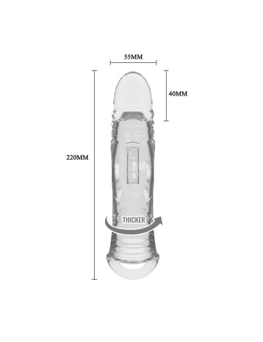 PRETTY LOVE - TRANSPARENTE PENIS-ABDECKUNG