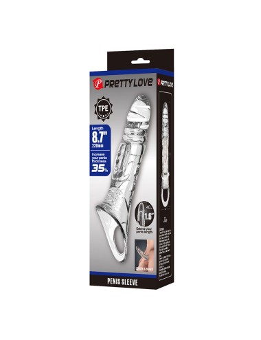 PRETTY LOVE - TRANSPARENTE PENIS-ABDECKUNG