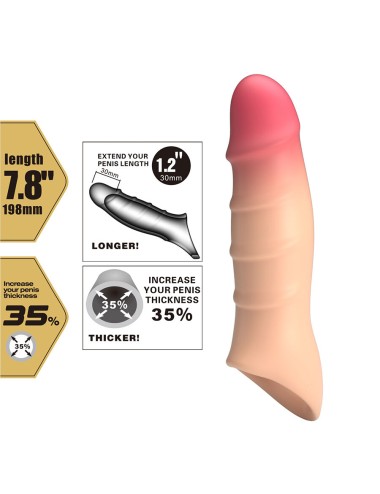 PRETTY LOVE - DARNELL REALISTIC EFFECT PENIS COVER