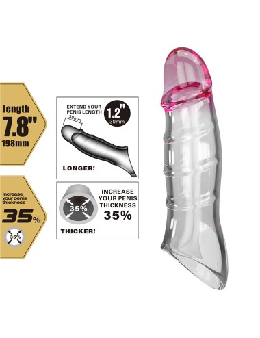 PRETTY LOVE - DARNELL PENIS-COVER MIT TRANSPARENTEM EFFEKT