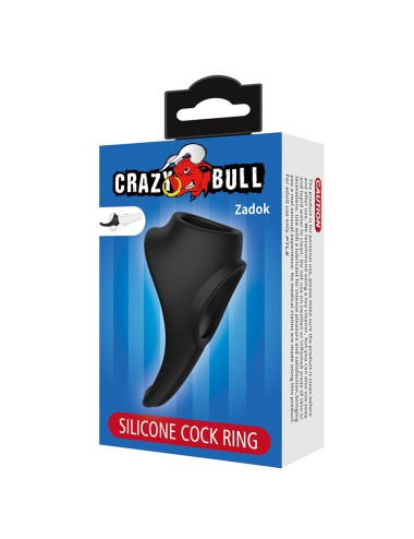 CRAZY BULL - ZADOK ERGONOMISCHER RING MIT PERINEALSTIMULATOR