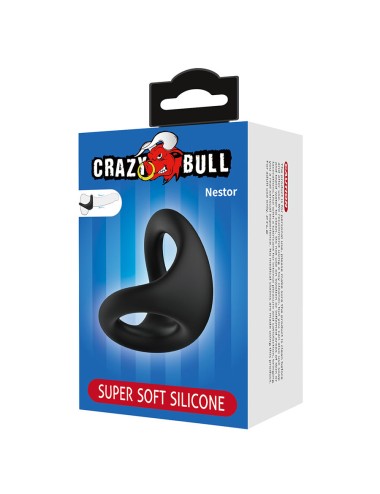 CRAZY BULL - NESTOR ERGONOMISCHER PENIS- UND HODENRING