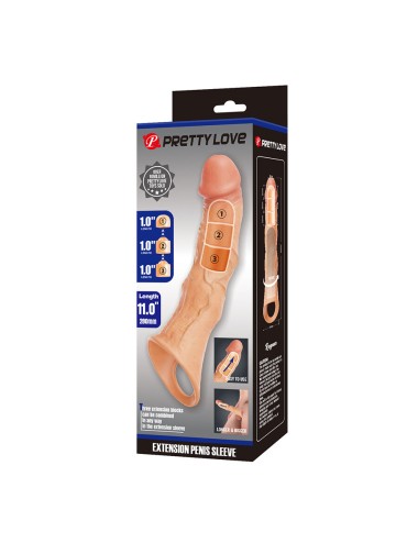 PRETTY LOVE - RAGNAR-VERLÄNGERUNGSABDECKUNG MIT VERSTELLBAREN VERLÄNGERUNGEN