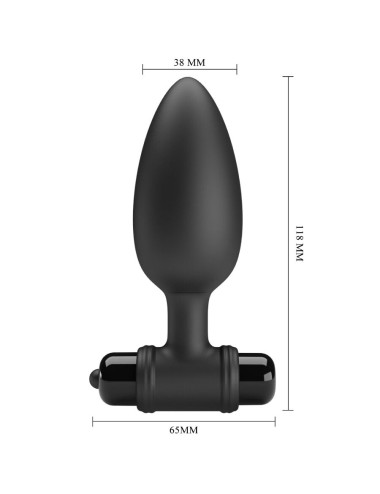 MR PLAY - SUPER POWER ANAL PLUG MIT VIBRATION