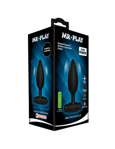MR PLAY - SUPER POWER ANAL PLUG MIT VIBRATION