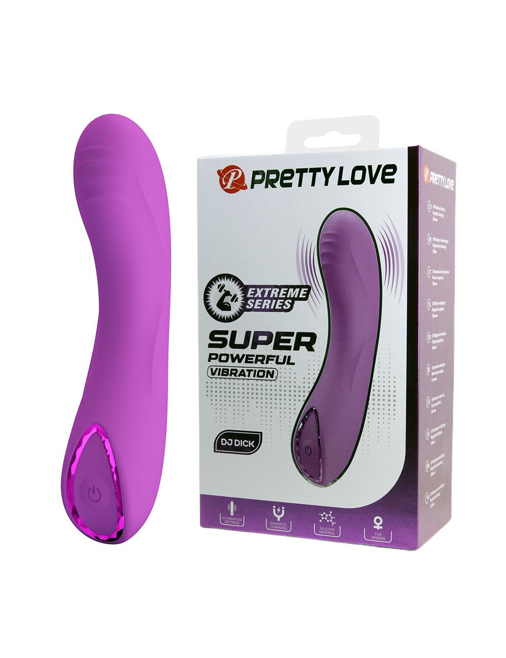 PRETTY LOVE - DJ DICK G-SPOT LILA VIBRATOR