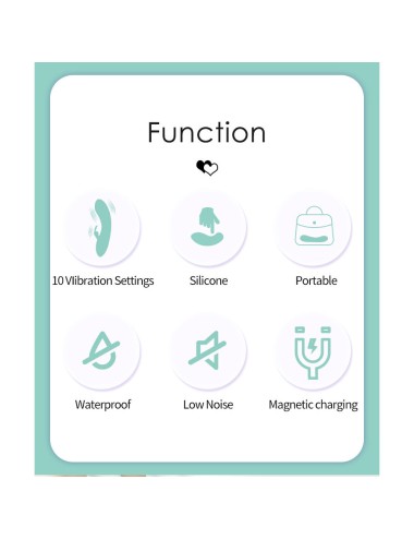 PRETTY LOVE - DJ STICK G-SPOT TÜRKIS VIBRATOR