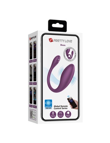PRETTY LOVE - DORA UNSICHTBARER VIBRATOR MIT KOSTENLOSER APP