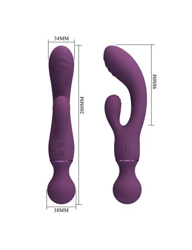 PRETTY LOVE - ALLROUNDER LILA G-PUNKT-VIBRATOR