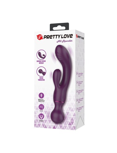 PRETTY LOVE - ALLROUNDER LILA G-PUNKT-VIBRATOR