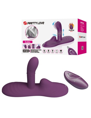 PRETTY LOVE - LUKA SITZVIBRATOR MIT WÄRMEEFFEKT UND FERNBEDIENUNG