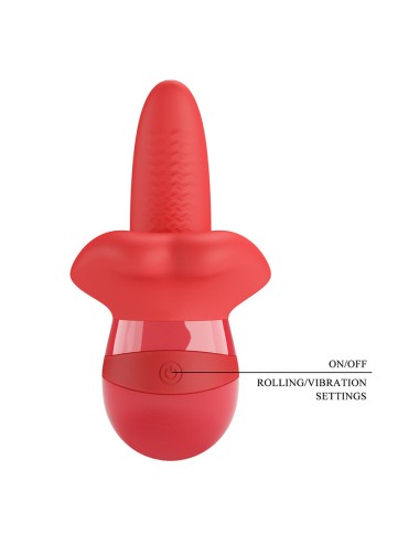 PRETTY LOVE - OBELIA MASTURBATOR ZUNGENVIBRATOR MIT ORBITALBEWEGUNG