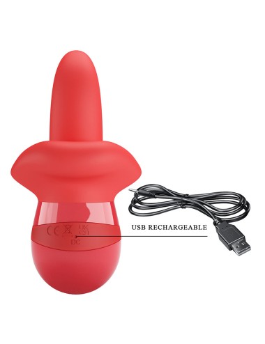 PRETTY LOVE - OBELIA MASTURBATOR ZUNGENVIBRATOR MIT ORBITALBEWEGUNG