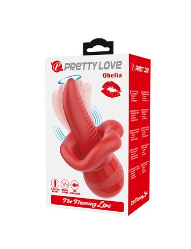 PRETTY LOVE - OBELIA MASTURBATOR ZUNGENVIBRATOR MIT ORBITALBEWEGUNG