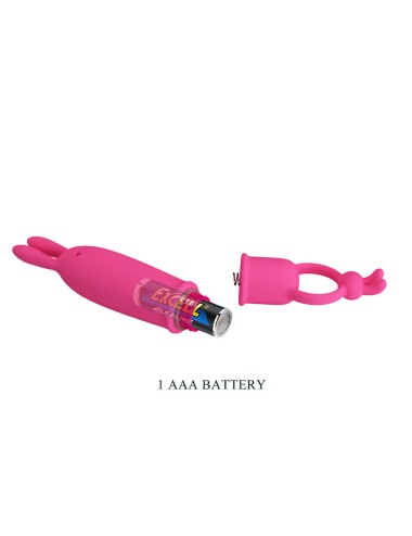 PRETTY LOVE - DELIA RABBIT VIBRATOR MIT WIDERSTANDSRING